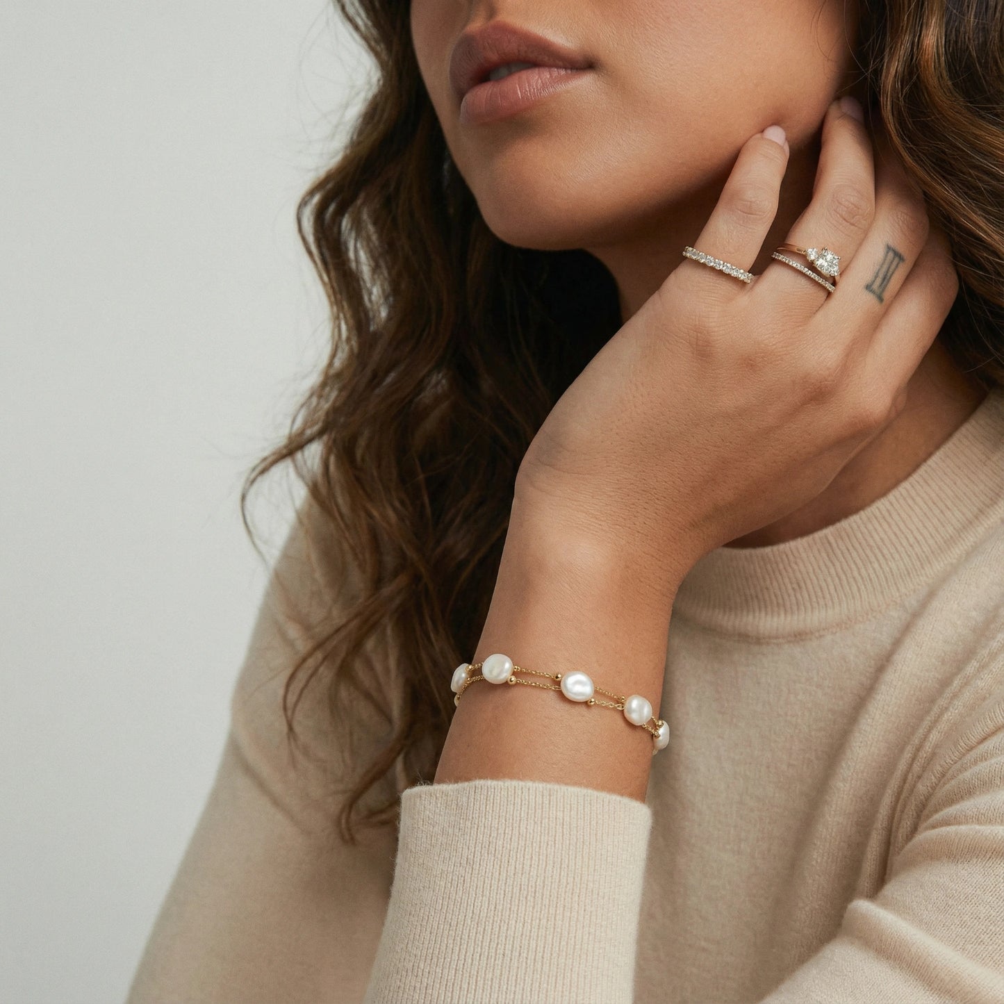 Baroque Pearl Layered Bracelet | Inseparable Jewelry