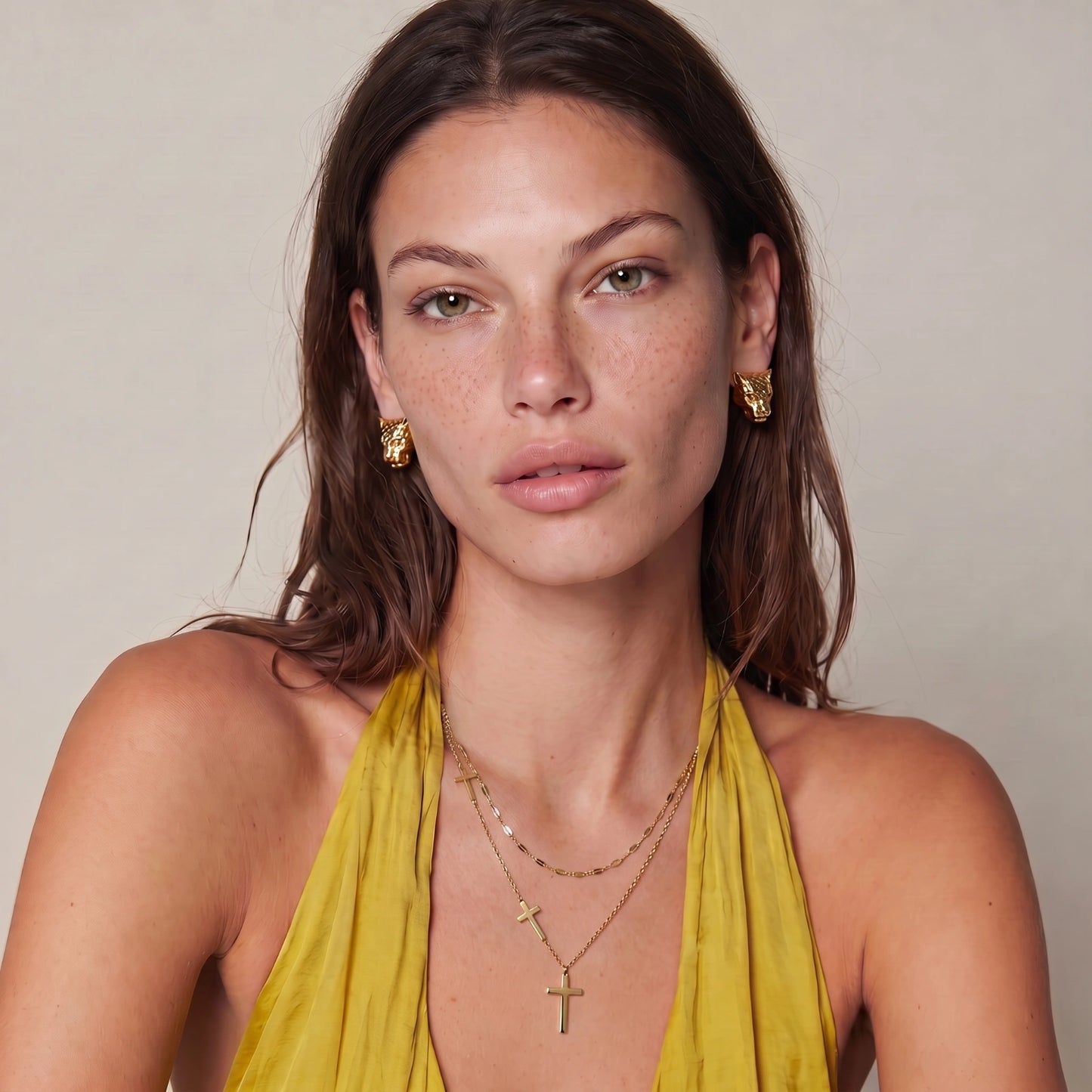 Divine Layers Cross Necklace Set | Inseparable Jewelry