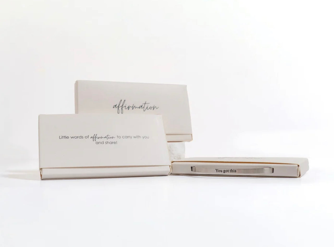 18K Gold PVD You Got This Engraved Bangle Bracelet