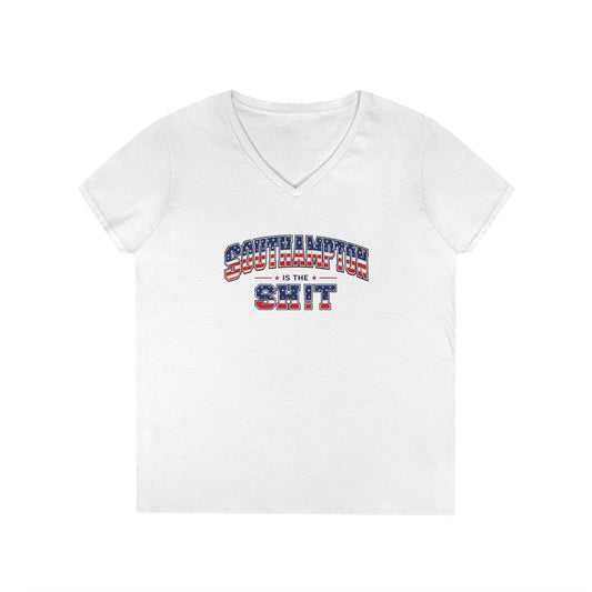 Ladies' V-Neck T-Shirt