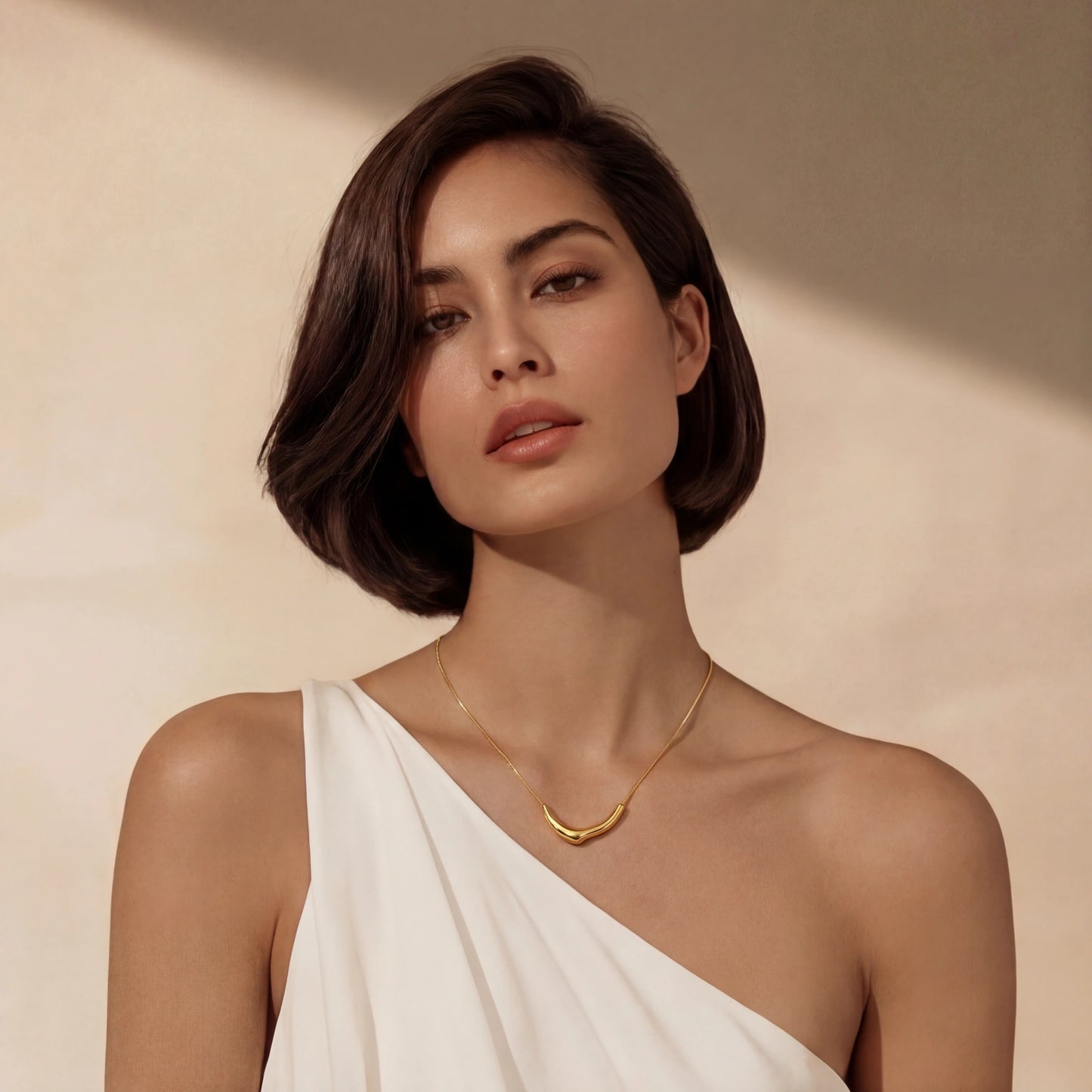 Curve Statement Necklace | Inseparable Jewelry