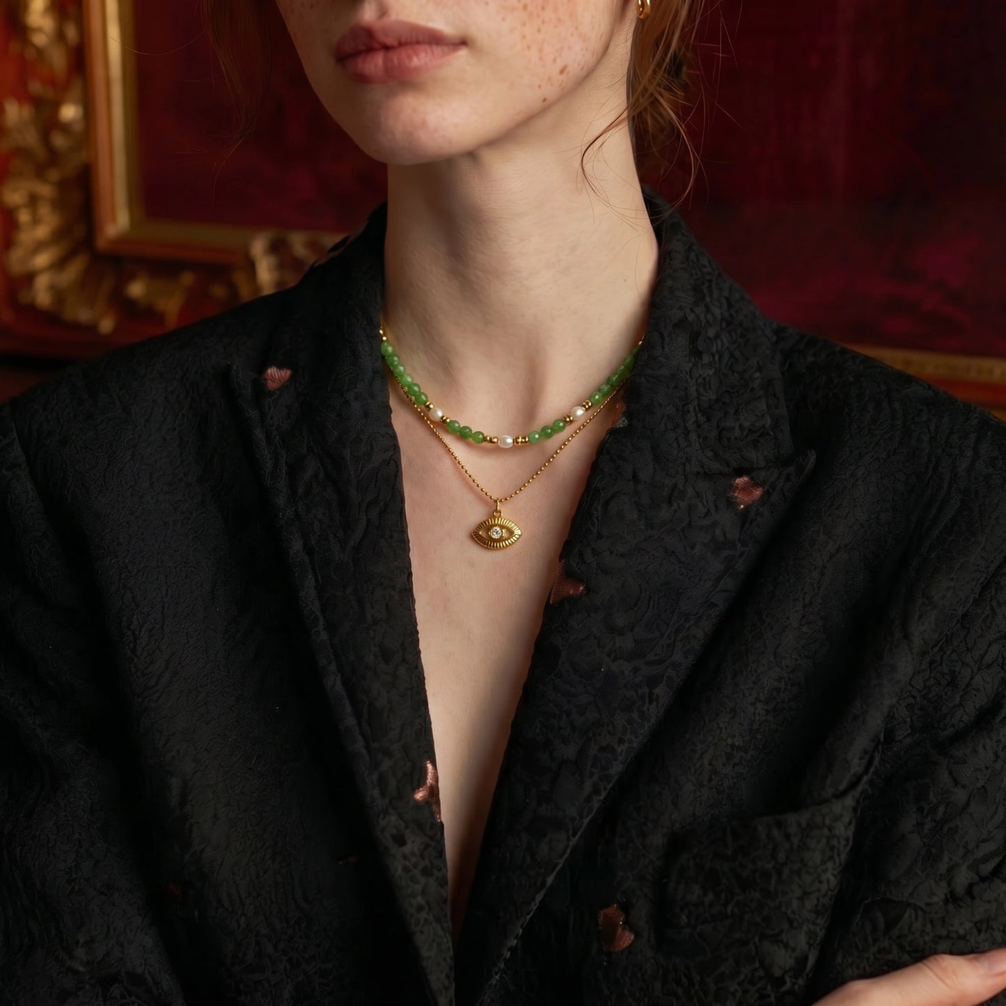 Mystic Eye Layered Necklace | Inseparable Jewelry