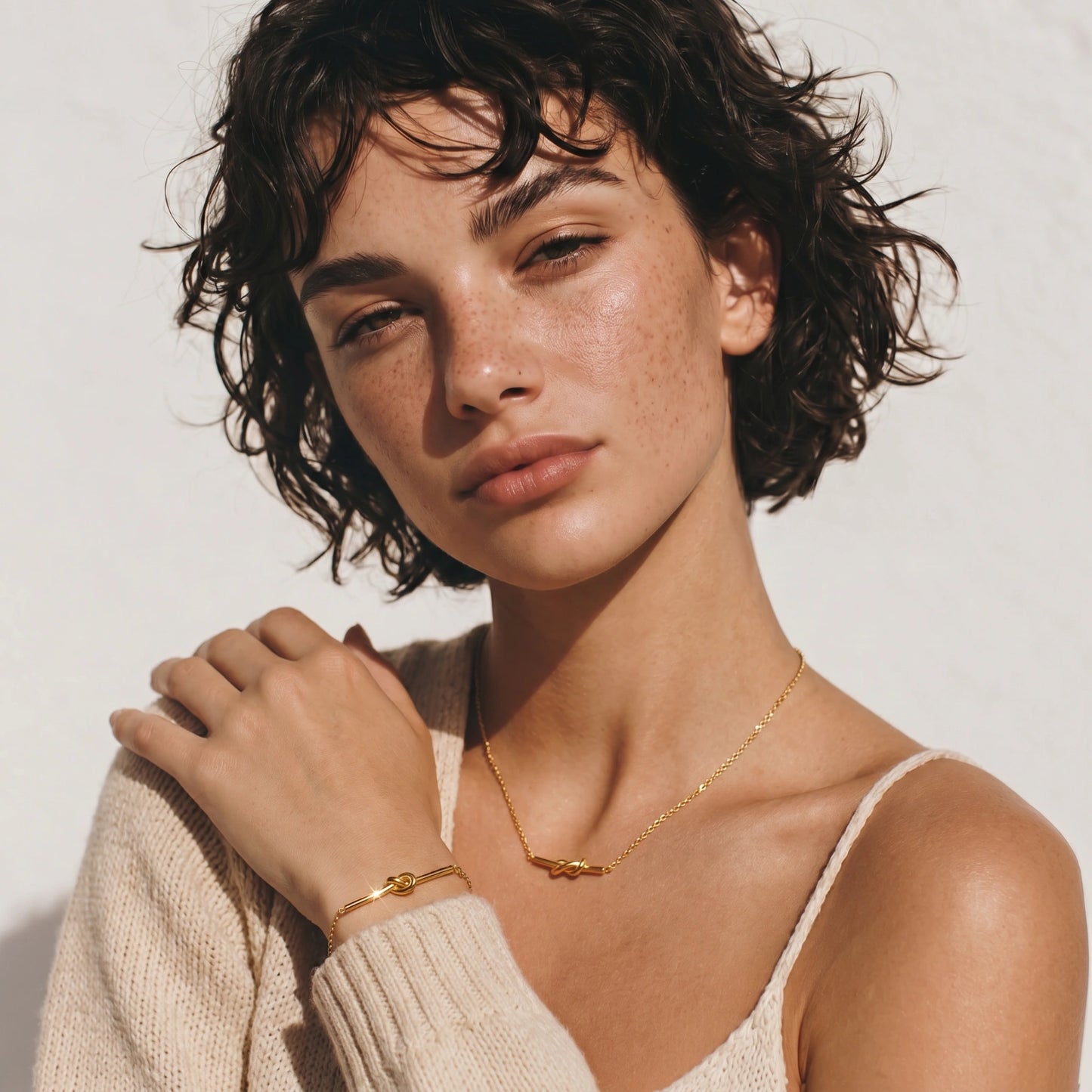 Twisted Knot Bar Bracelet | Inseparable Jewelry