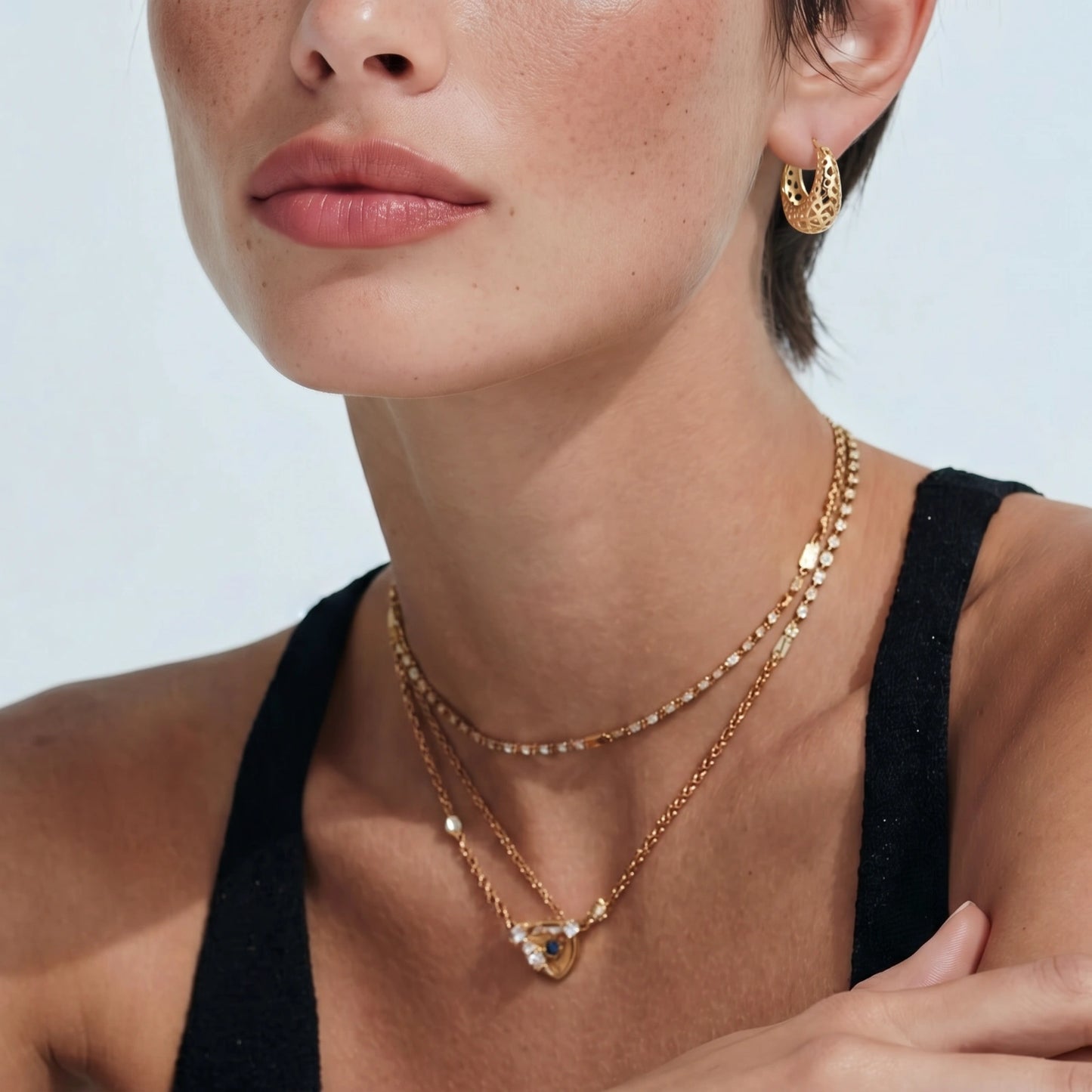 Honeycomb Dream Hoops | Inseparable Jewelry